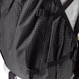 HMG 4400 Southwest Rucksack black geschlossene Tasche vorne mit Halterung für Accessory Straps (nicht enthalten)