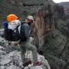 HMG 4400 Southwest Rucksack in bergiger Landschaft im Einsatz