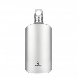 Titanium Water Bottle Slim 600 ml