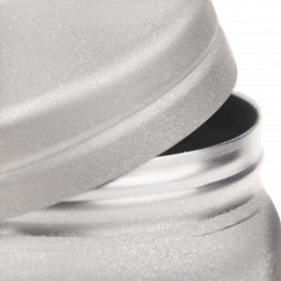 SilverAnt Titanium Tea Tin Case mit Schraubverschluss