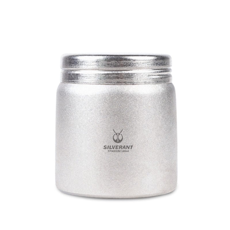 SilverAnt Titanium Tea Tin Case