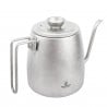 Titanium 1200 ml Pour Over Kettle mit abschraubbarem Griff