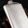 Titanium Hip Flask 500 ml mit kristallisierter Oberfläche