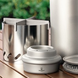 Titanium Stove Set mit Windschutz