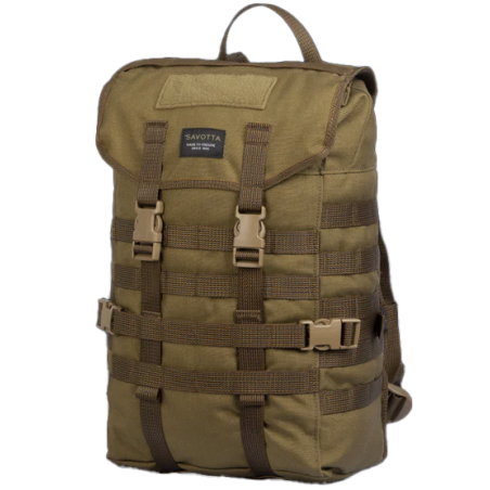 Savotta Jäger S Bushcraft Tagesrucksack Brown