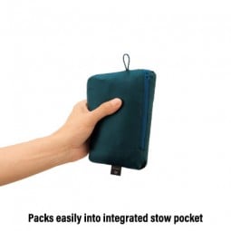 Ultra Light Shell Parka mit kleinem Packmaß in integrierter Packtasche