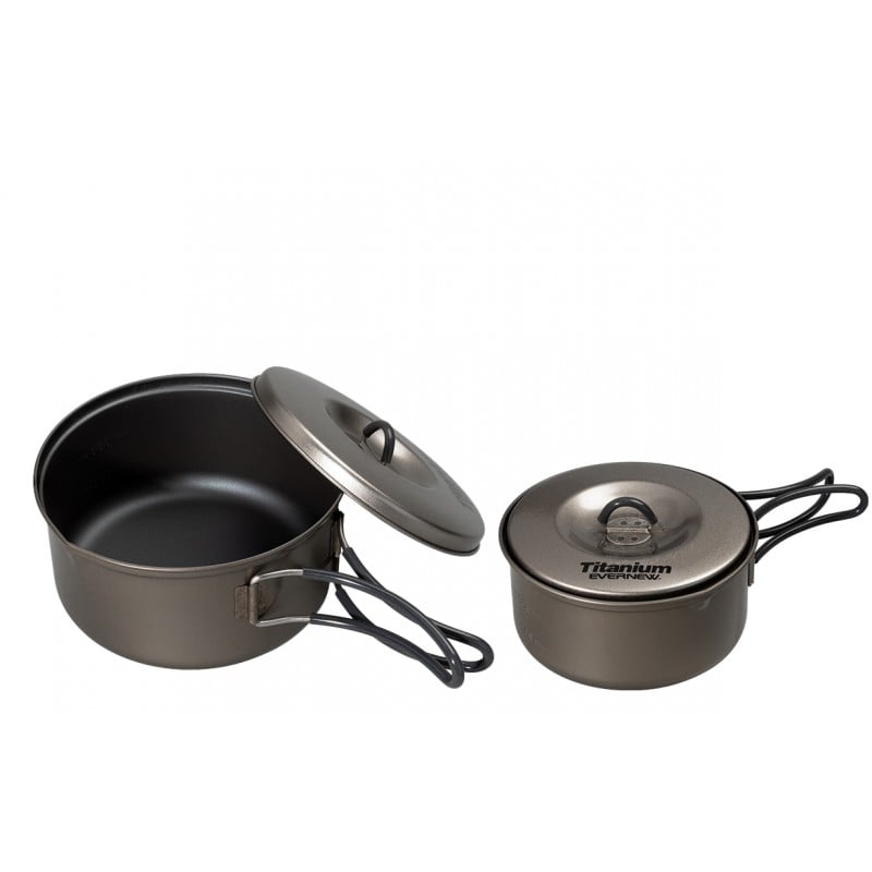 Titanium Non-Stick Pot Set 600 & 900