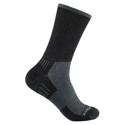 Wrightsock Escape Crew Socke Black doppellagige Wandersocken