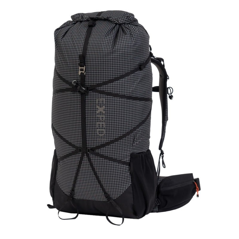 Exped Lightning 45 Rucksack Black Frontseite