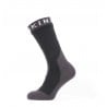 SealSkinz WP Extreme Cold Weather Mid wasserdichte Wandersocke