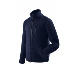 Mufflon Klaas Wolljacke Nachtblau
