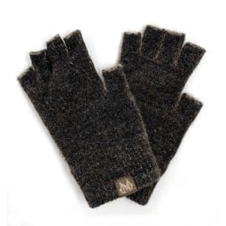 Noble Wild Possum Fingerless Glove Black / Marl