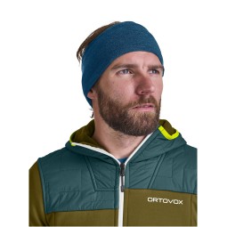 Wonderwool Headband Mountain Blue im Einsatz