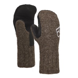 Swisswool Classic Mitten Leather Black Sheep