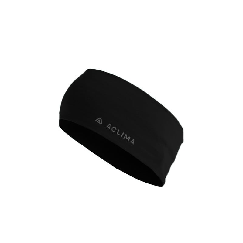 Aclima Lightwool Headband Black