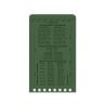 Rite in the Rain Wasserfester Notizblock Grün Modell 935 Rückseite