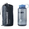 Therm-a-Rest NeoAir XLite NXT Isomatte Packmaß verglichen mit Nalgene 1 Liter Flasche