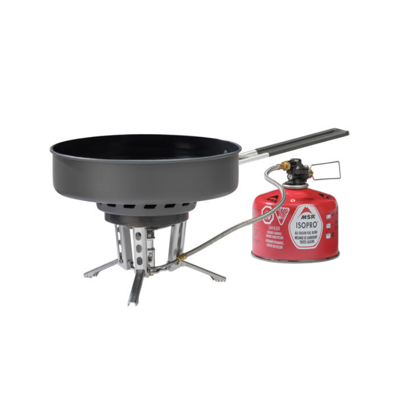 MSR WindBurner Ceramic Skillet Pfanne zusammen mit Kocher (nicht enthalten!)