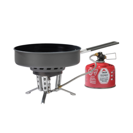MSR WindBurner Ceramic Skillet Pfanne zusammen mit Kocher (nicht enthalten!) MSR WindBurner Ceramic Skillet Pfanne zusammen mit Kocher (nicht enthalten!)
