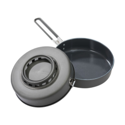 MSR WindBurner Ceramic Skillet Pfanne mit Wärmetauscher am Boden