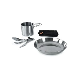 GSI Glacier Stainless 1 Person Set