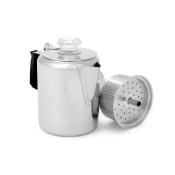 GSI Glacier Stainless 9 Cup Percolator