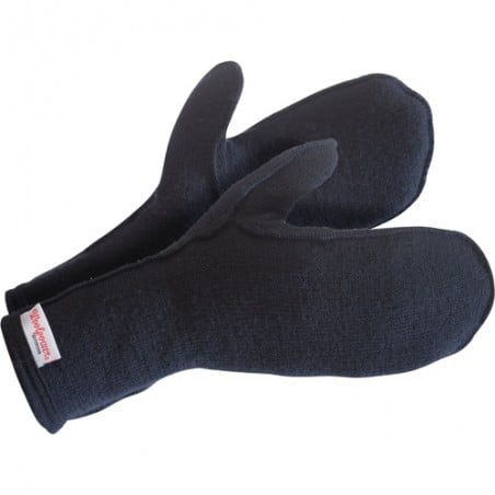 Woolpower Mittens Thin 400 Unisex Fäustling Schwarz Woolpower Mittens Thin 400 Unisex Fäustling Schwarz