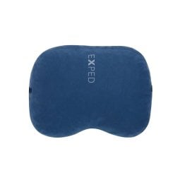 Exped Deep Sleep Pillow Kopfkissen Navy M von oben betrachtet