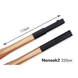 EastPolePaddles Nanook 2 - Packmaß 220 cm