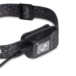 Black Diamond Astro 300-R Stirnlampe Graphite mit USB Ladekabel