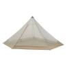 Big Agnes Gold Camp 5 Mesh Inner komplett geschlossen