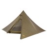 Big Agnes Gold Camp UL 5 Mesh Inner in Außenzelt eingebaut