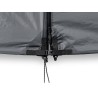 Liteway PyraOmm Duo Tarp grau mit Steckschließen zur Sicherung der Reißverschlüsse