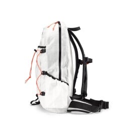 Hyperlite Mountain Gear Daybreak Ultralight Daypack weiß Seitenansicht