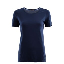 Lightwool T-Shirt Damen Navy Blazer