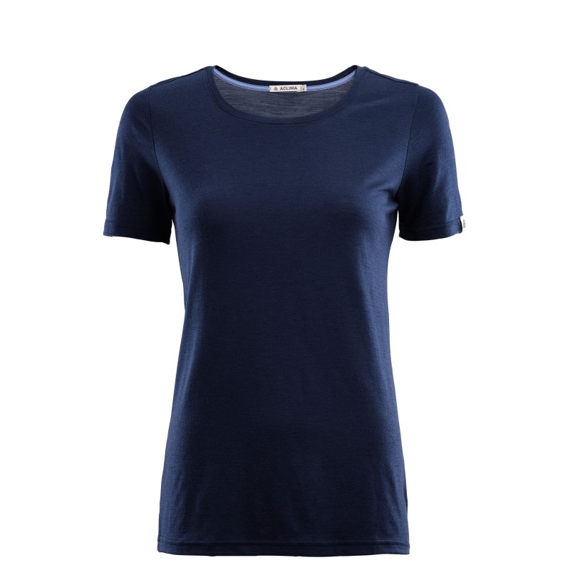 Lightwool T-Shirt Damen Navy Blazer