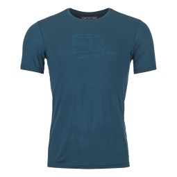 Ortovox 120 Cool Tec MTN Logo T-Shirt