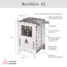 Bushcraft Essentials Bushbox XL Schema mit Funktionen