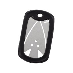 Bushcraft Essentials Dog Tag mit separat erhältlichem Silencer