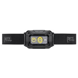 Petzl Aria 2 RGB Stirnlampe Schwarz Frontansicht