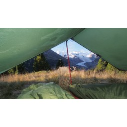 Blick aus dem Exped Scout Tarp Extreme