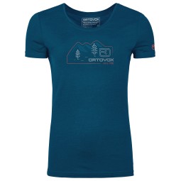 Ortovox 140 Cool Vintage Badge T-Shirt Damen