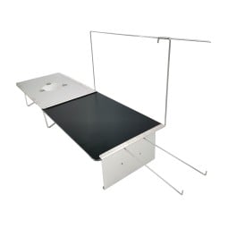 Evernew Alu Table Kitchen System Set Ansicht ohne Zubehör