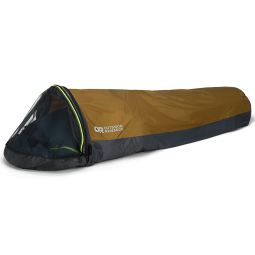 Outdoor Research Helium Bivy Coyote mit Moskitonetz Einsatz