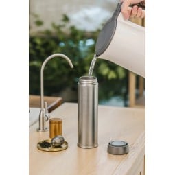 Keith Titanium Vacuum Bottle 550 ml im Einsatz (Zubehör nicht enthalten)