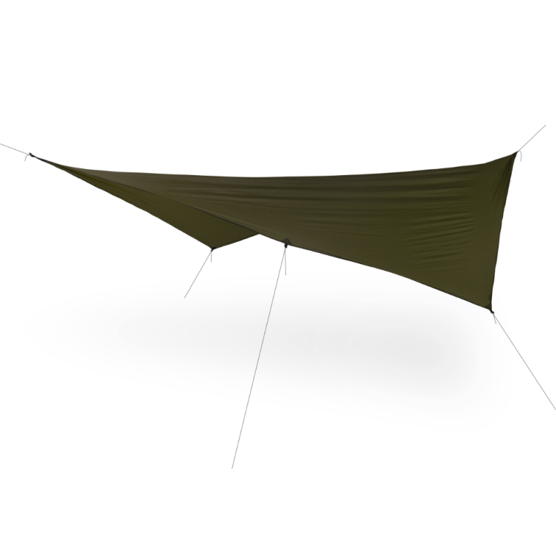 Leleka Hammock Tarp Single Dark Oliv