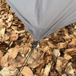 Verstärkte Abspannpunkte Leleka Hammock Tarp Hexagon