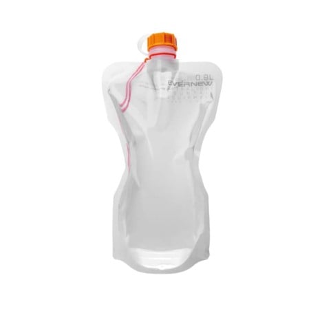 Evernew Water Carry Faltflasche 0,9 l Orange Evernew Water Carry Faltflasche 0,9 l Orange