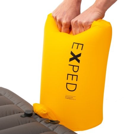 Exped Schnozzel Pumpbag UL S im Einsatz