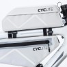 CYCLITE Top Tube Bag 02 Lightgrey beispielhaft zusammen mit Frame Bag montiert